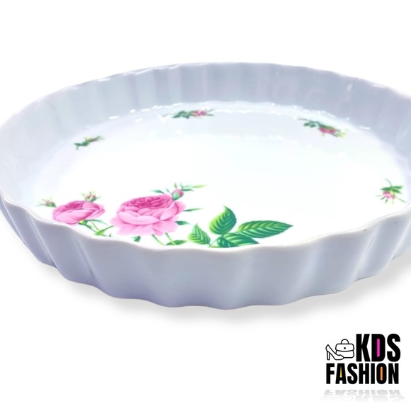 CHRISTINE HOLM Fluted Quiche Tart Pan 9.5” - Picture 2 of 7